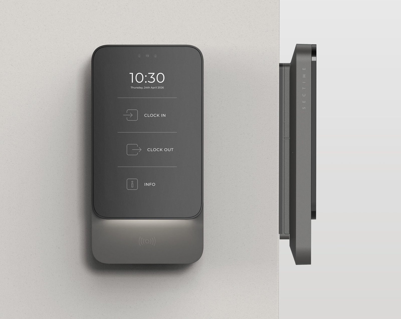Executime Rounding Clock Sectime | Time & attendance terminal